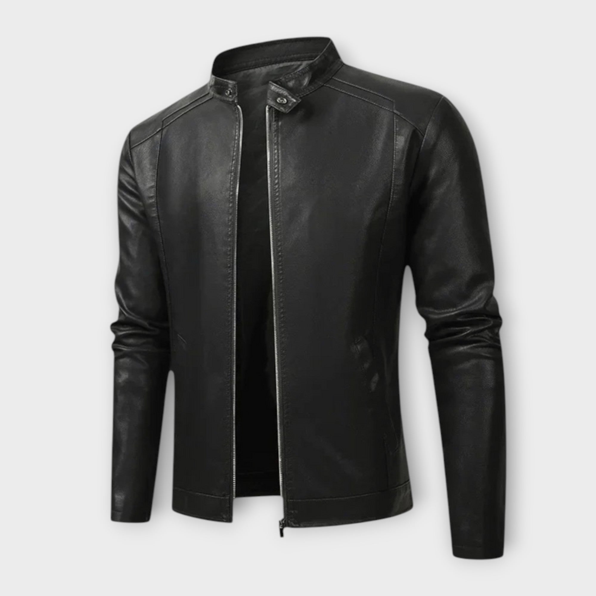 Elegante Biker-Lederjacke für Herren
