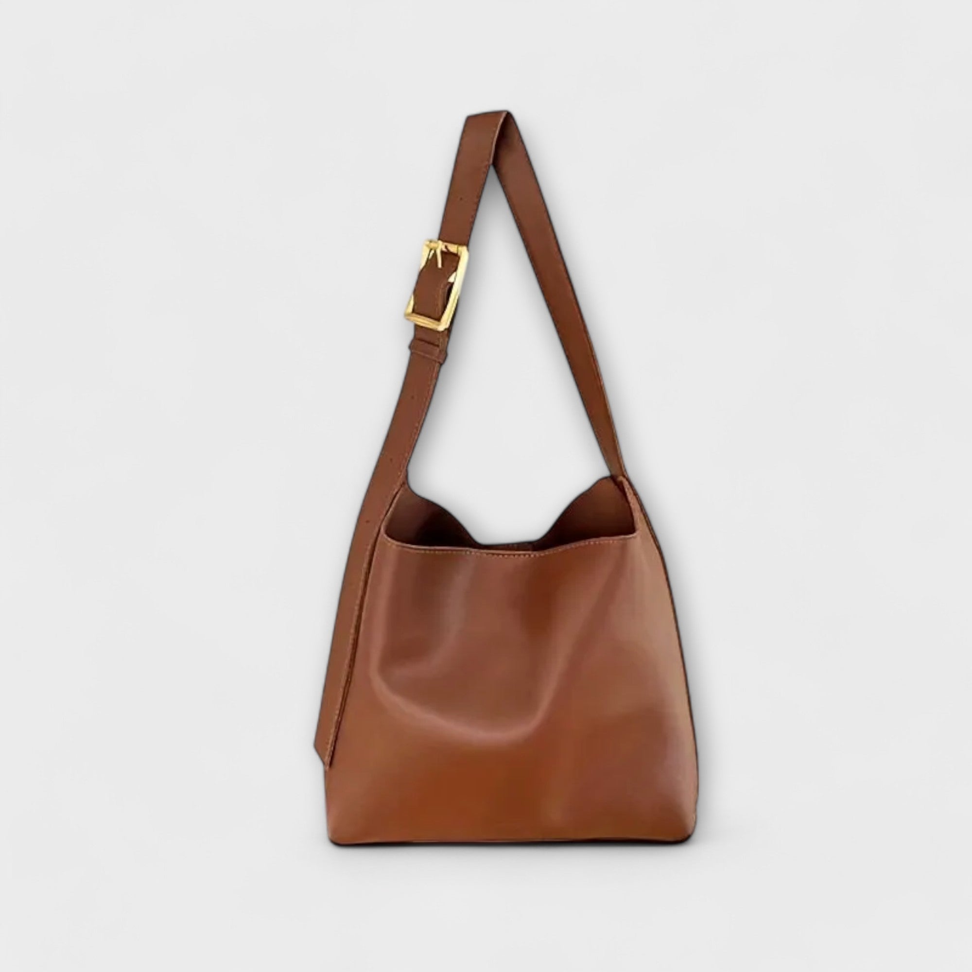 Aurora. – Elegante Lederschultertasche