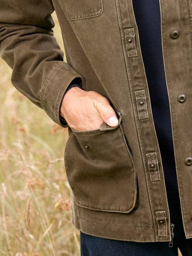 Herren Original Vermont Barn Coat Jacke Letzter Tag 80% Rabatt!