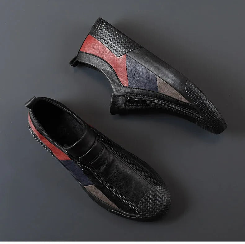 Claude Monet Leder Sneakers