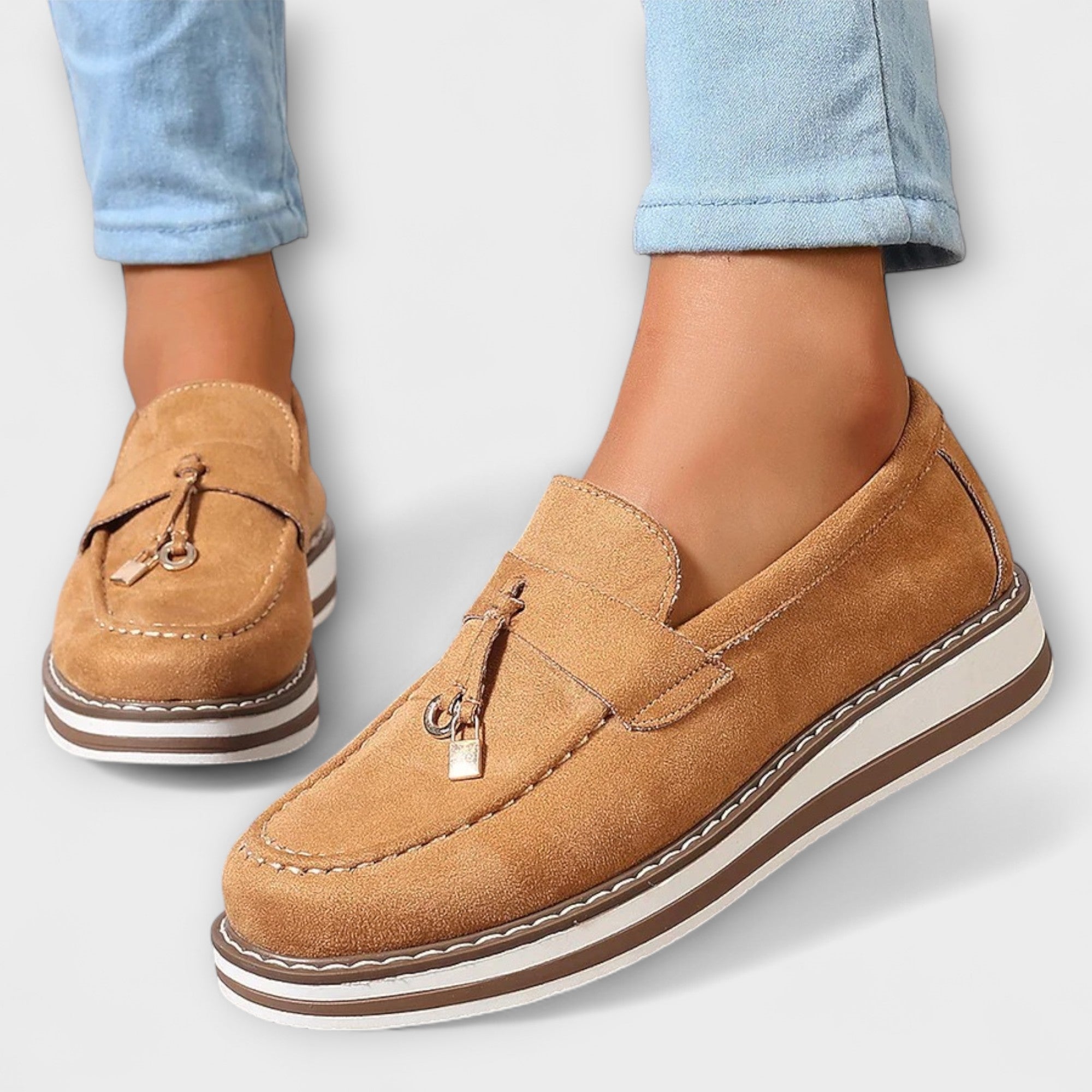 Halo – Freizeit-Slipper mit runder Spitze