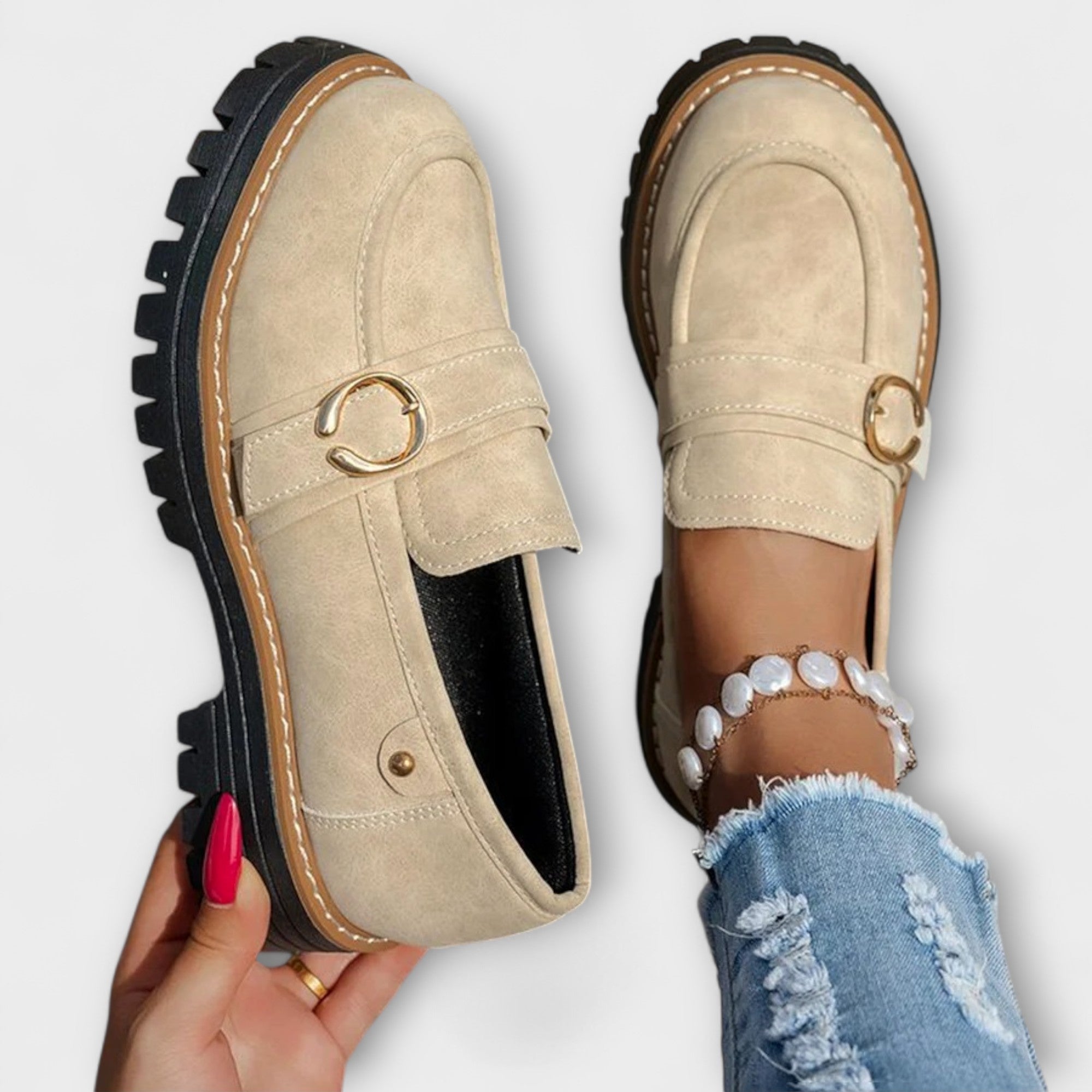 Lora – Legere Slipper mit Runde Spitze