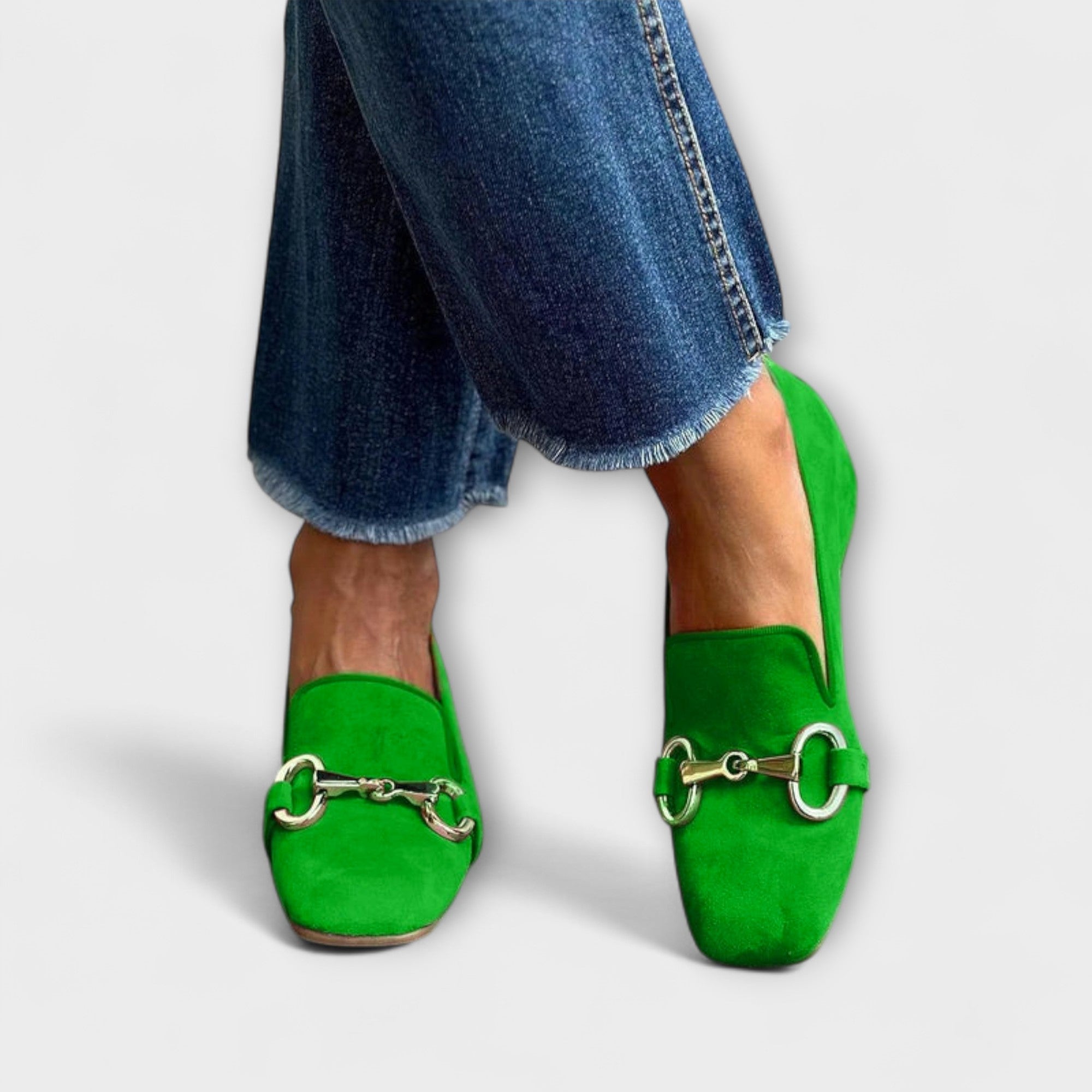 Taliah – Slipper mit quadratischer Spitze und Schnalle