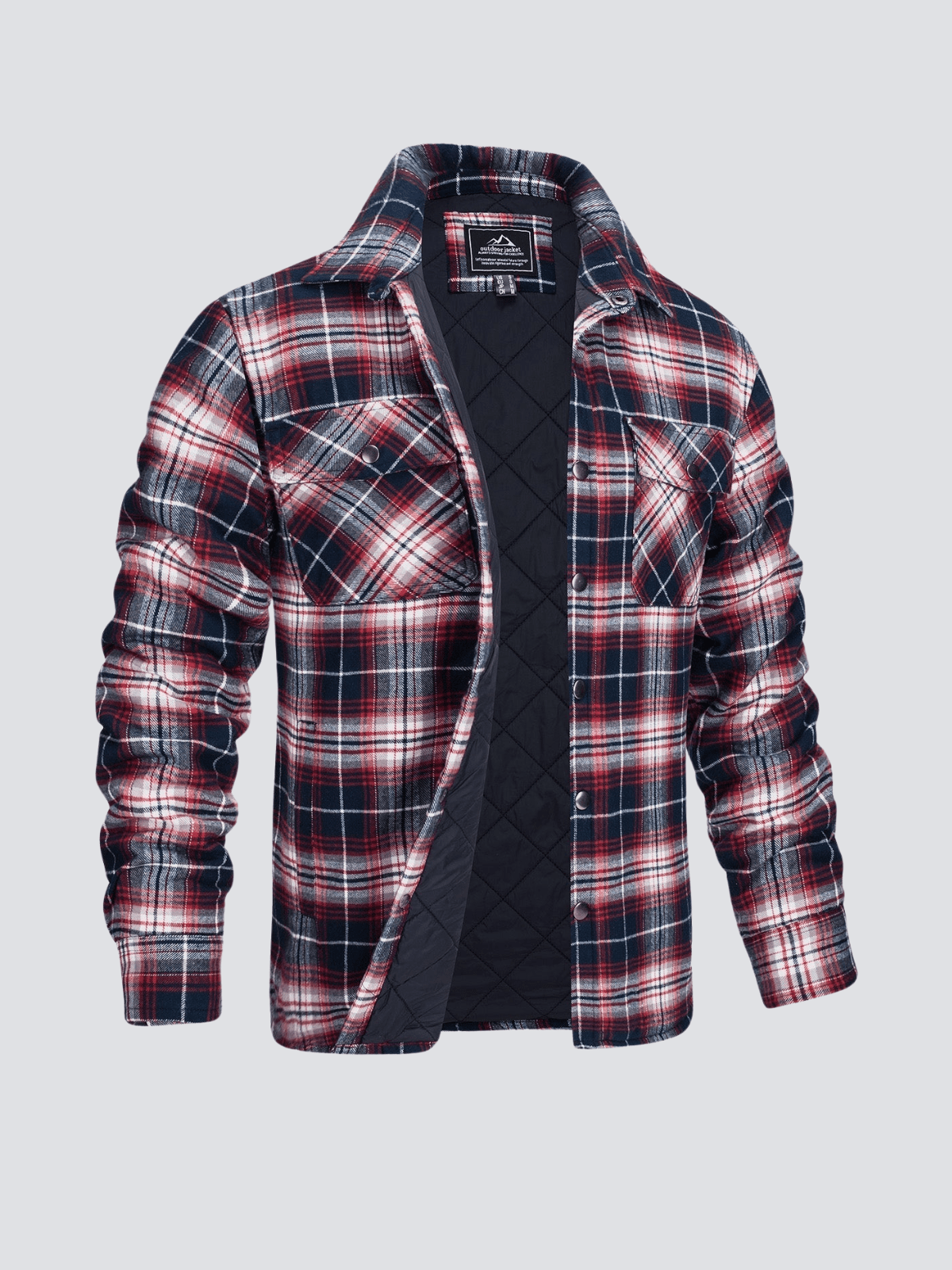 Nathan™ Karierte Flanelljacke
