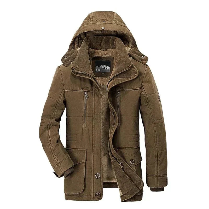 Maximilian™ Fleece-Futter Winterjacke Letzter Tag 80% Rabatt!