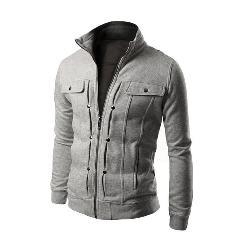 Stehkragenjacke für Herren