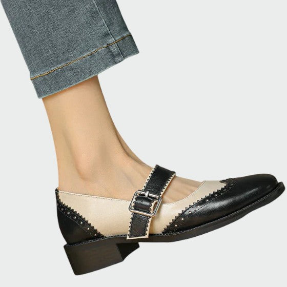 Olivia – Leder Mary Janes