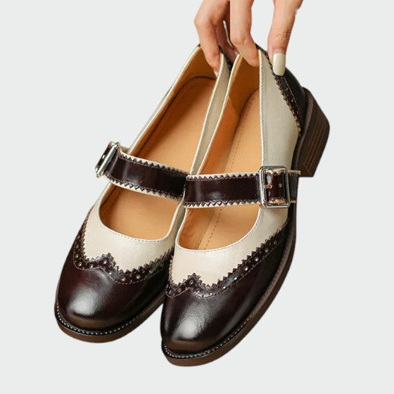 Olivia – Leder Mary Janes