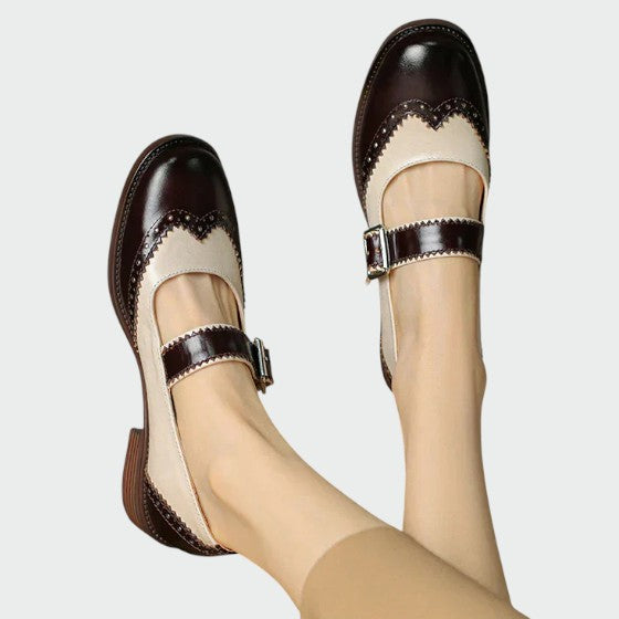 Olivia – Leder Mary Janes