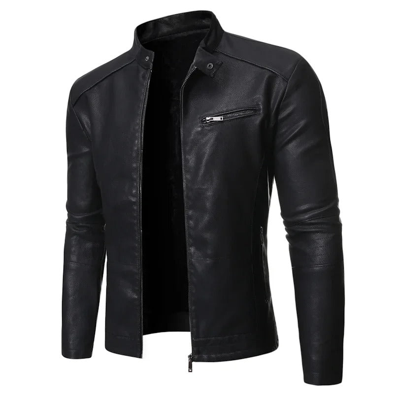 Elegante Lederjacke