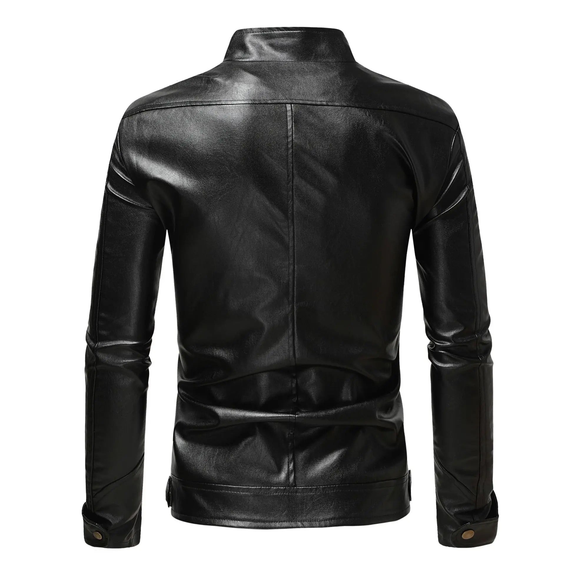Elegante Herren Lederjacke