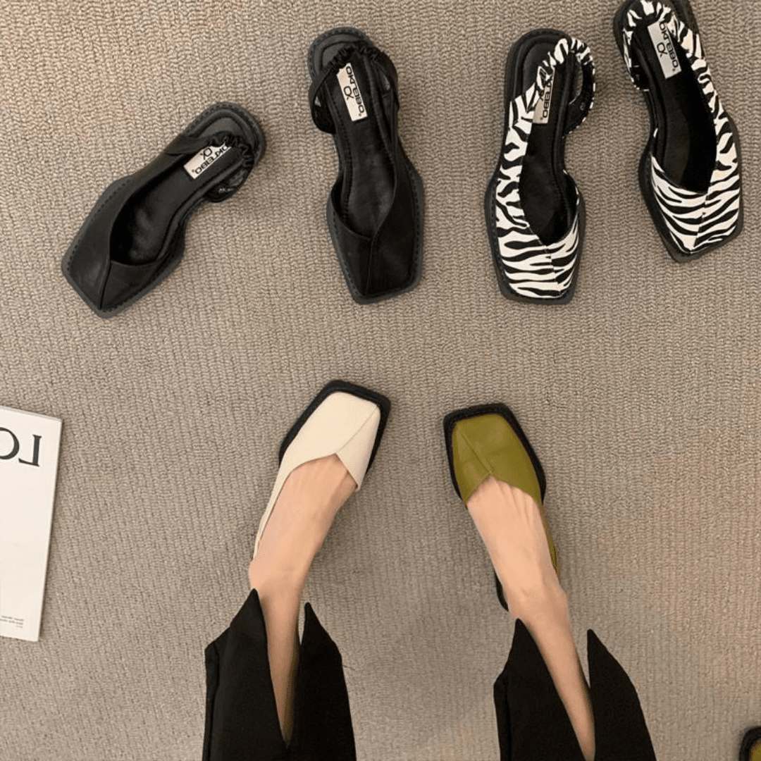 WILLOW Leder Slip-On Ballerinas