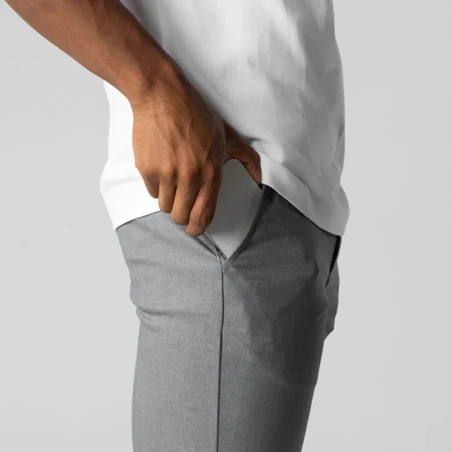 Herren Slim-Fit Chinohose – Elegante Business- & Freizeit-Hose, Modernes Design