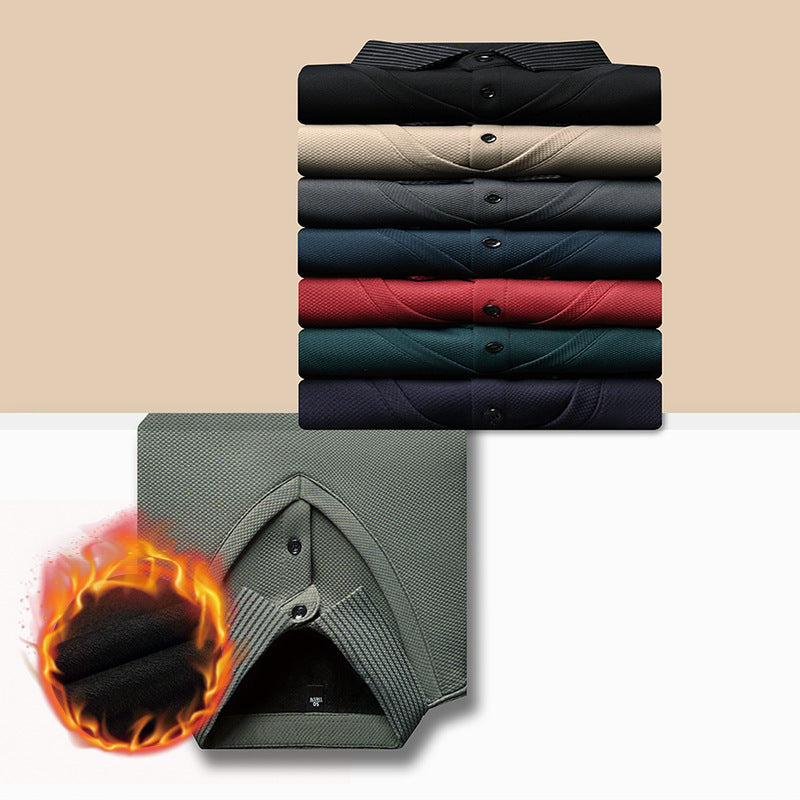 🔥49% RABATT! 🍂 Gestreifte Hemd im 2-teiligen Set - Herbst/Winter Stil aus atmungsaktivem und bequemem Baumwollstoff 👔📦