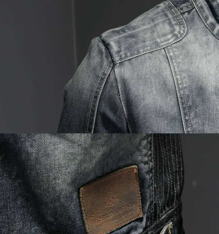 Alessio | Retro Jeansjacke